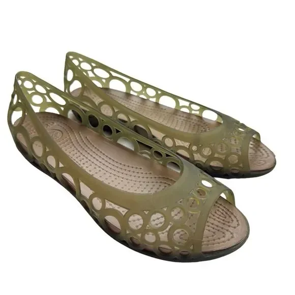 Crocs outlet adrina flat